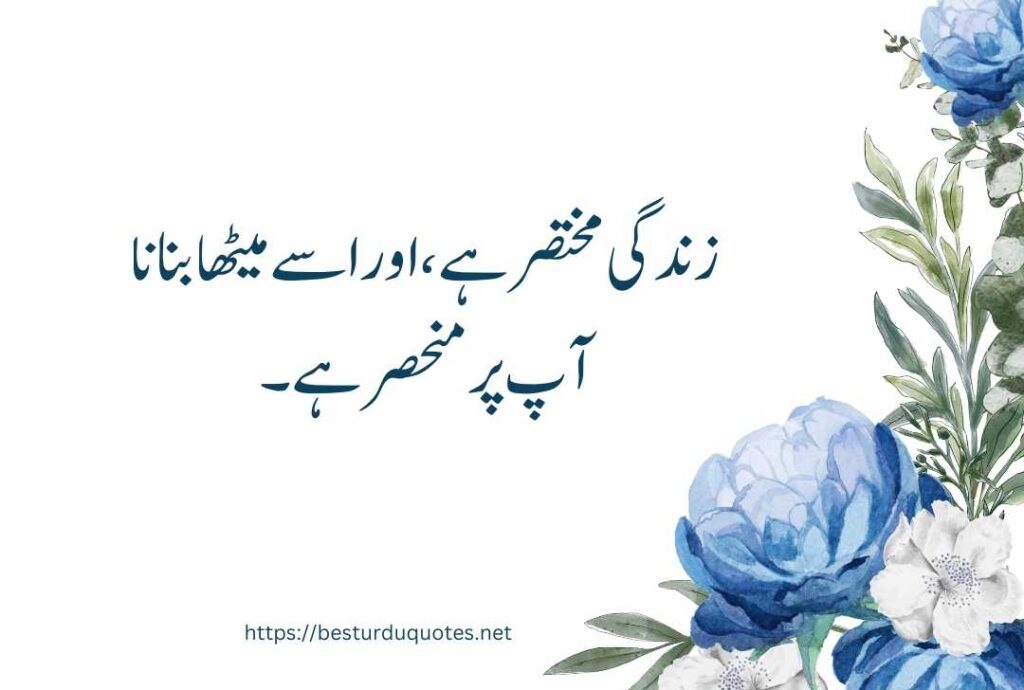 Life Urdu Quotes