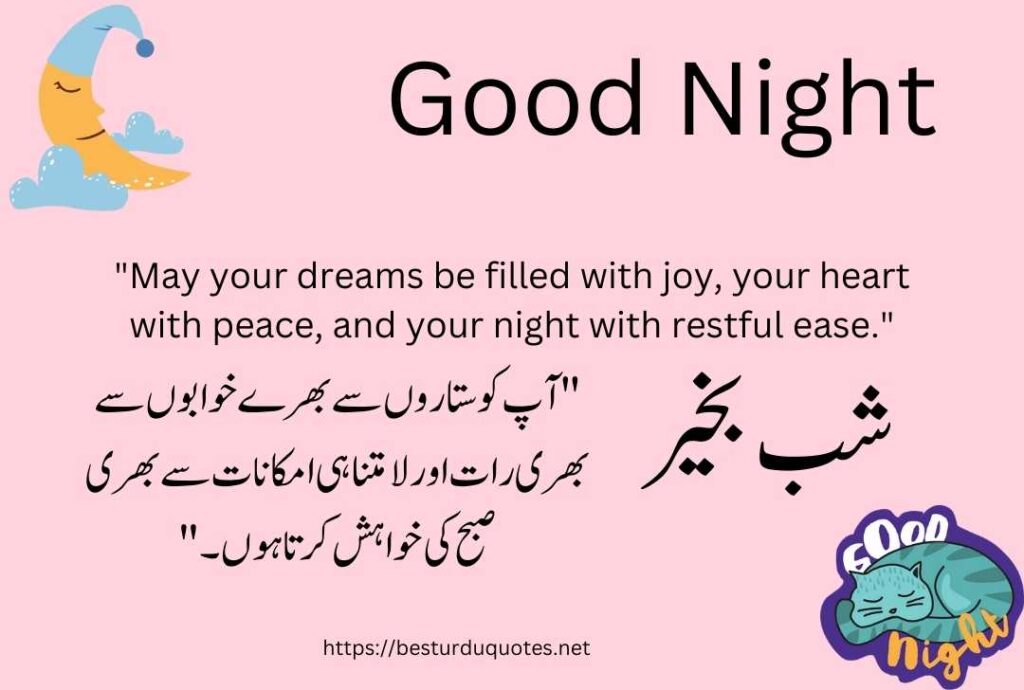 Good Night Urdu Quotes