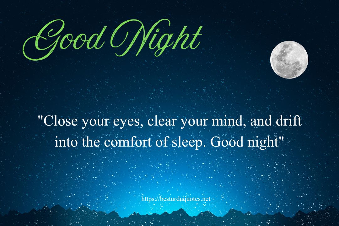 Good Night Quotes