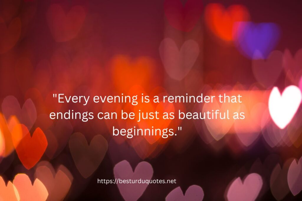 The Essence of Good Evening