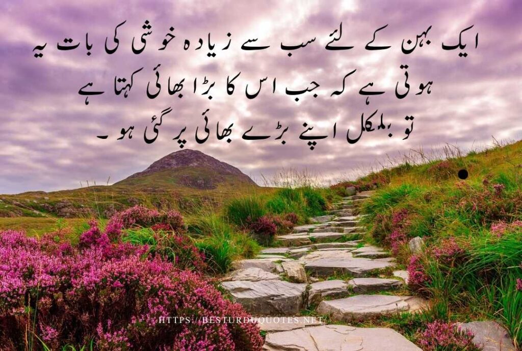 Sister Quotes in Urdu