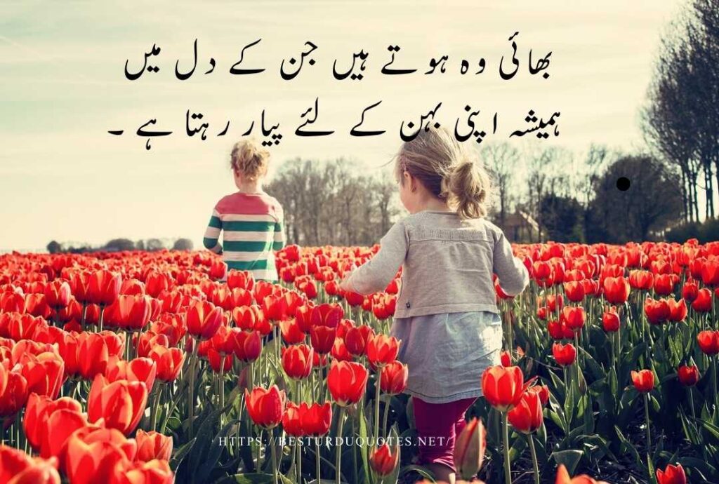 Sister Quotes in Urdu