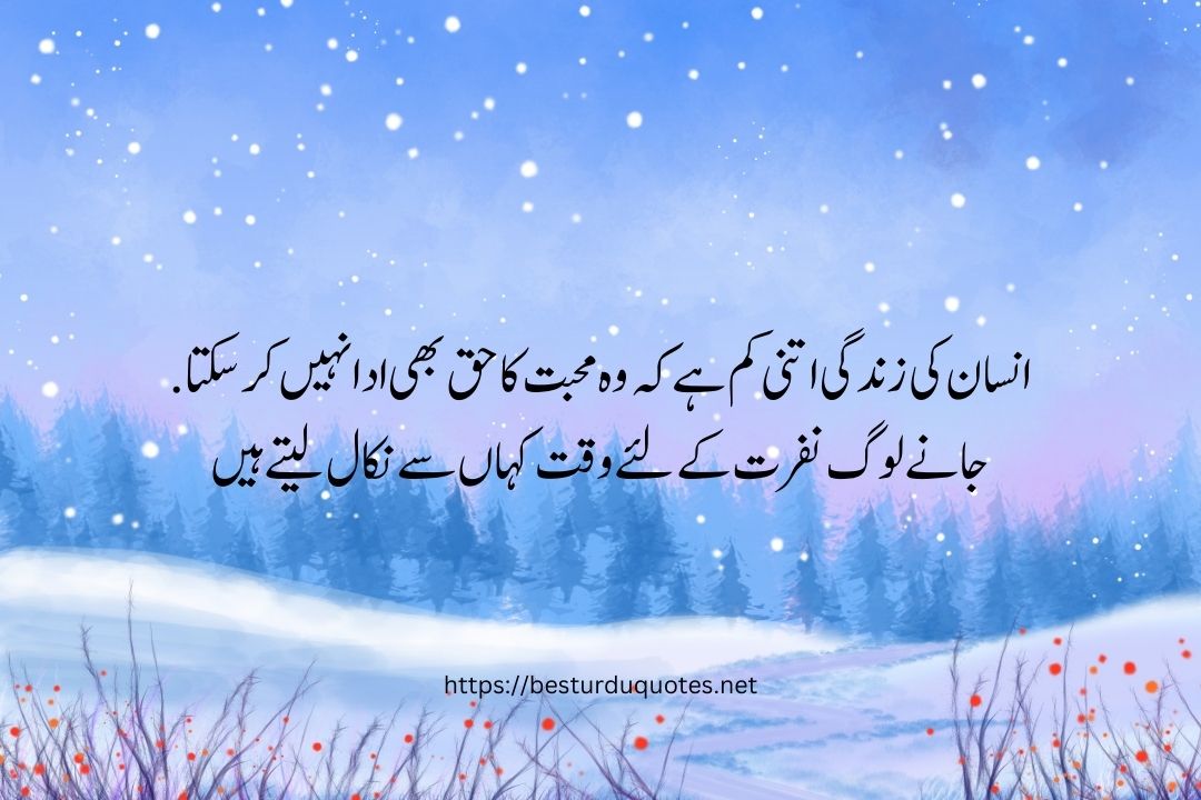 Best Quotes About Life in Urdu