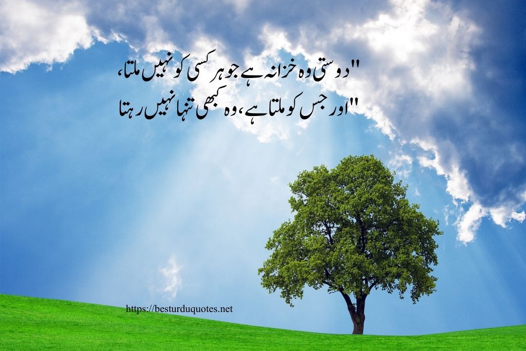 Friendship Quotes in Urdu