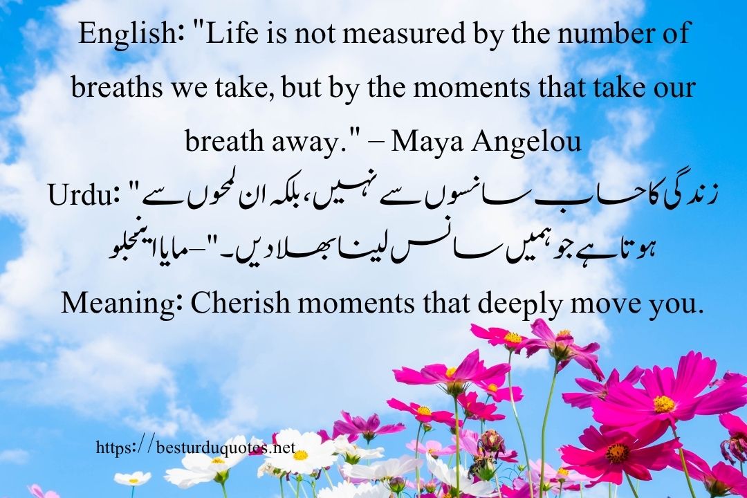 50 Best Quotes About Life in Urdu
