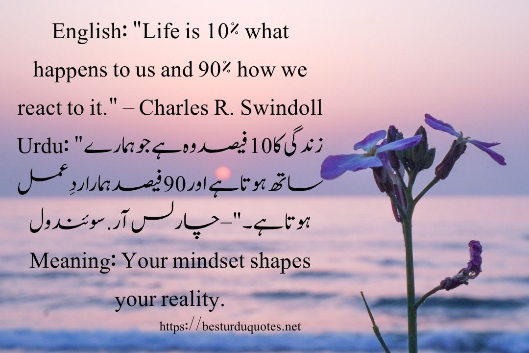 50 Best Quotes About Life in Urdu