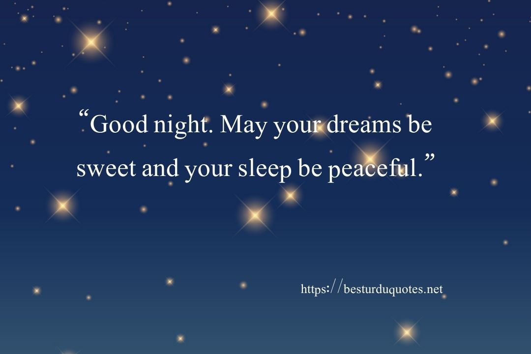 Good Night Quotes Short and Sweet Text Messages 3 Good Night Quotes Short and Sweet Text Messages