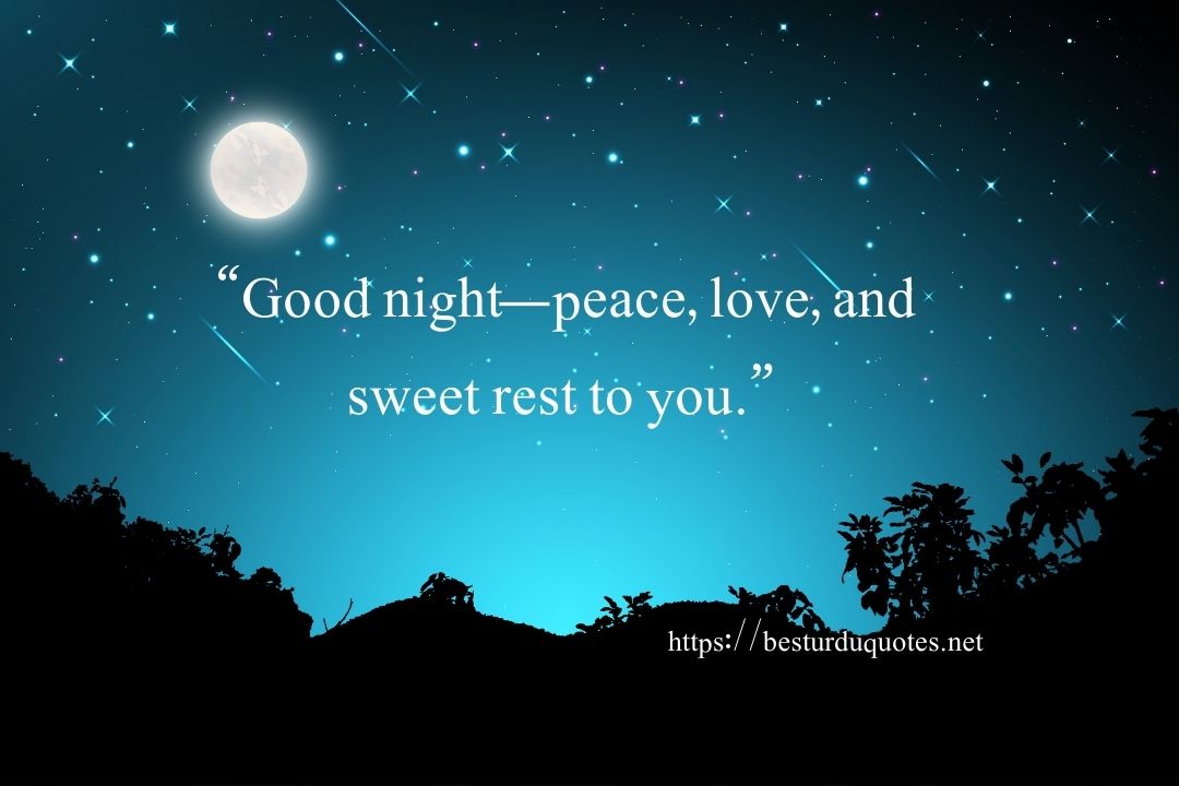 Good Night Quotes Short and Sweet Text Messages 12 Good Night Quotes Short and Sweet Text Messages