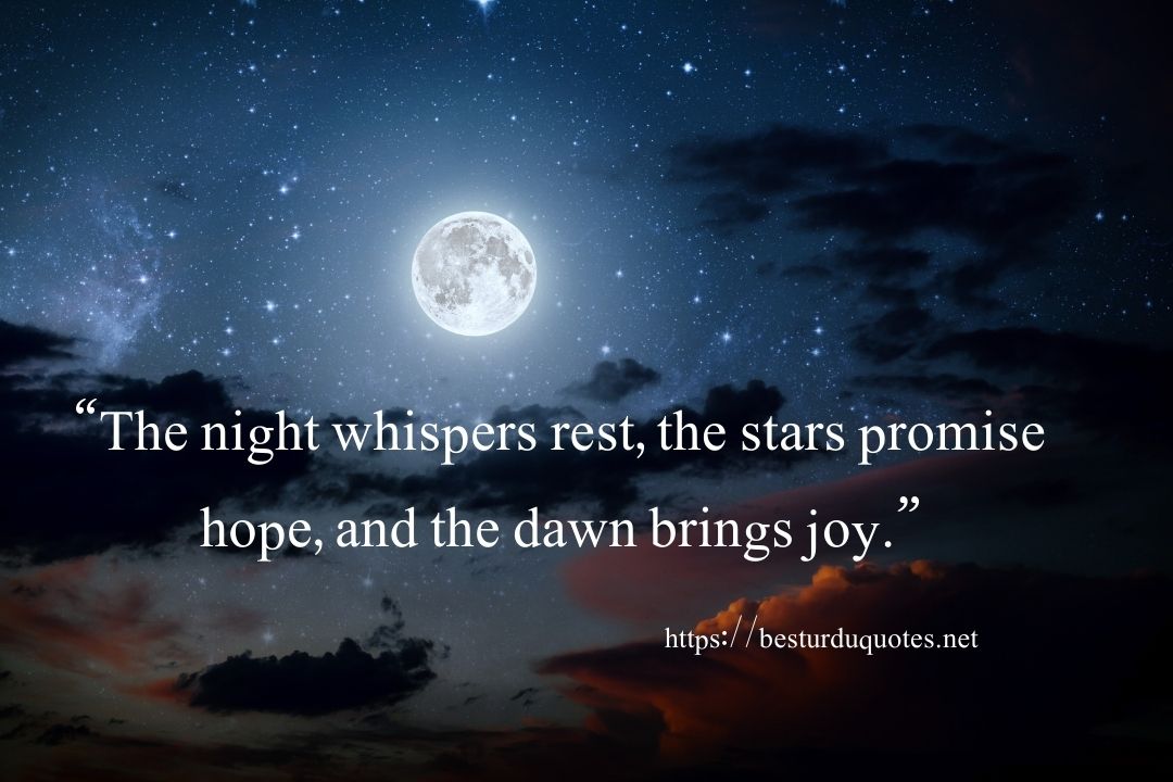 Pictures of Good Night Quotes – Shareable Images for Friends & Love 10 Pictures of Good Night Quotes