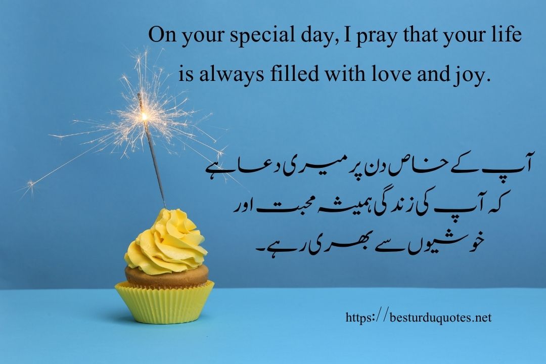Best Happy Birthday Wishes in Urdu
