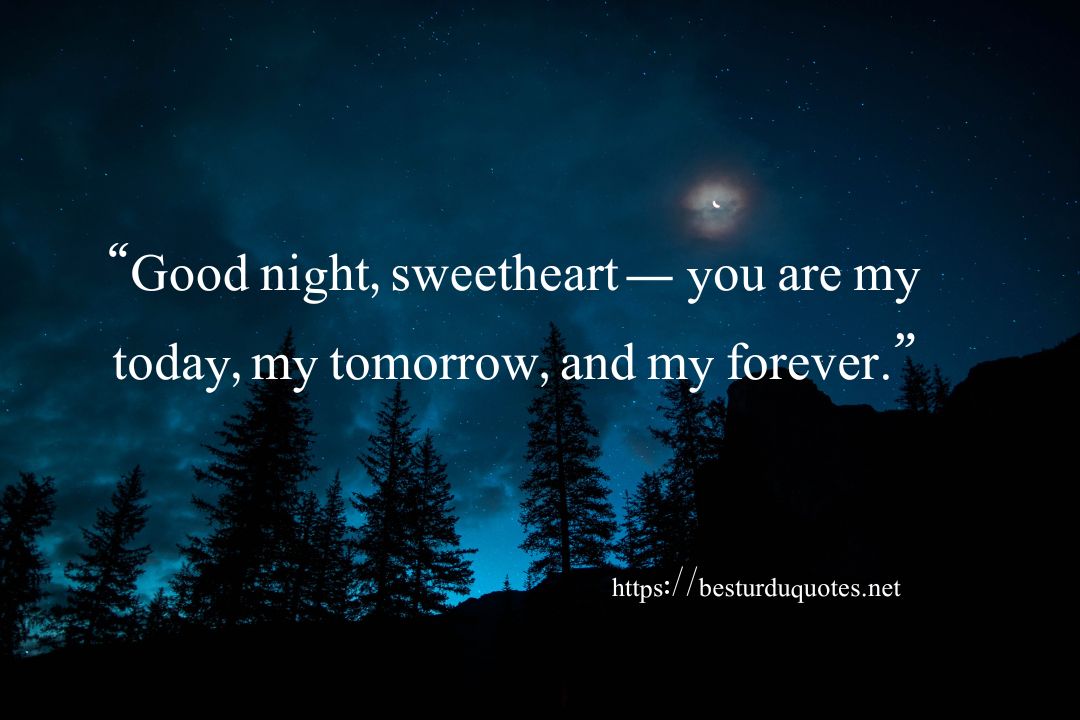 Best Good Night Love Quotes – Romantic Messages for Your Partner 9 Best Good Night Love Quotes