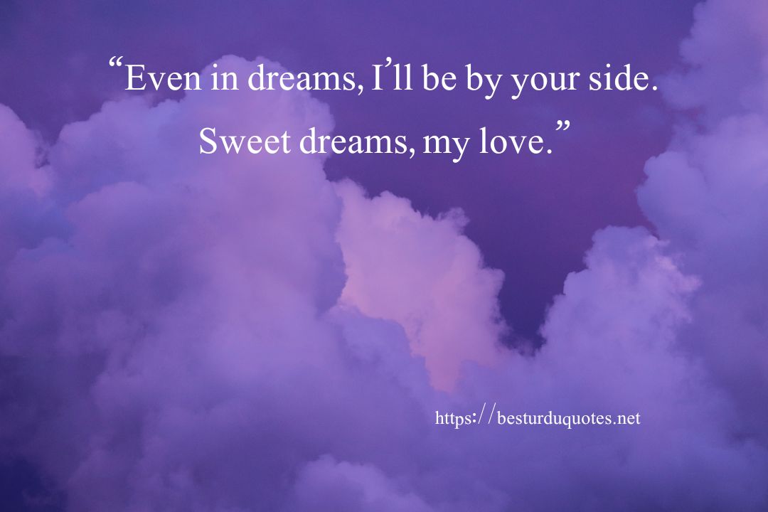 Good Night My Love Quotes