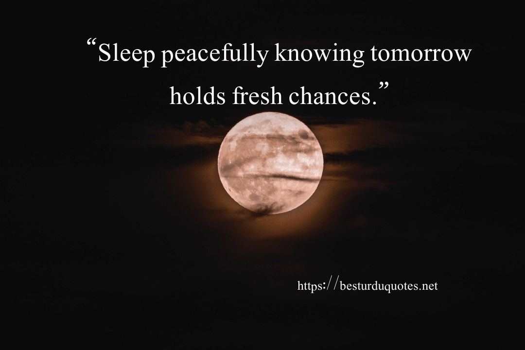 Positive Good Night Quotes 