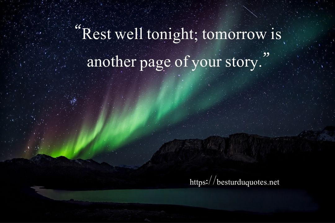 Positive Good Night Quotes 