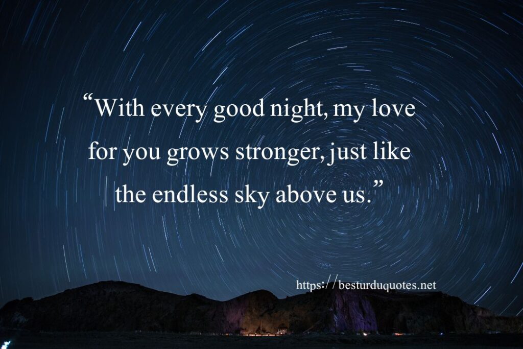 Best Good Night Love Quotes