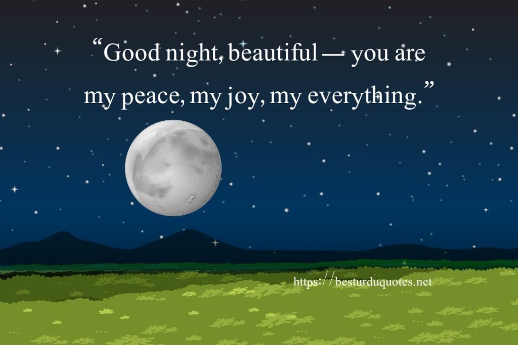 Good Night Love Quotes for Her